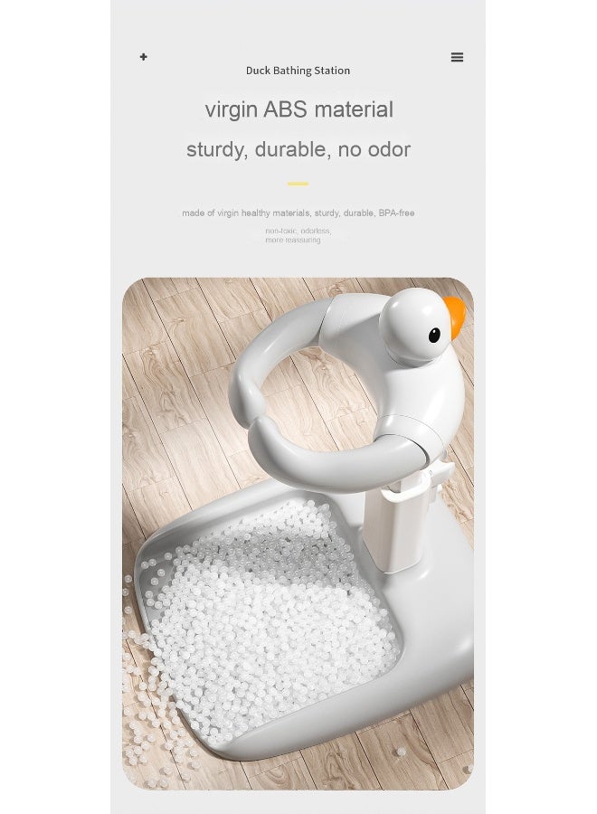 Baby Stand-up Bathing Device, Infant Bathtub for Newborns, Baby Bathing Platform - Image 4