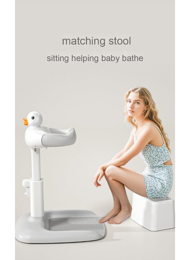 Baby Stand-up Bathing Device, Infant Bathtub for Newborns, Baby Bathing Platform - Image 3