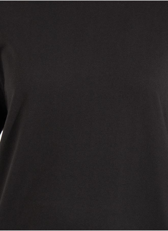 Styli - Solid Regular Fit Sweatshirt - Image 1