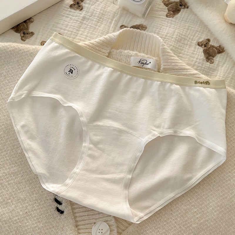 Long Crotch Class A Baby Cotton Ladies Cotton Underwear Women Waist 7A Cotton Antibacterial Plus Size Raw Cotton Fat Mm200 Kg - Image 1