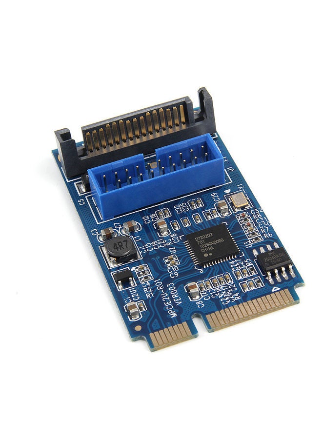 NIBEMINENT Mini PCI-E To USB3.0 Adapter Card Multicolour - Image 1