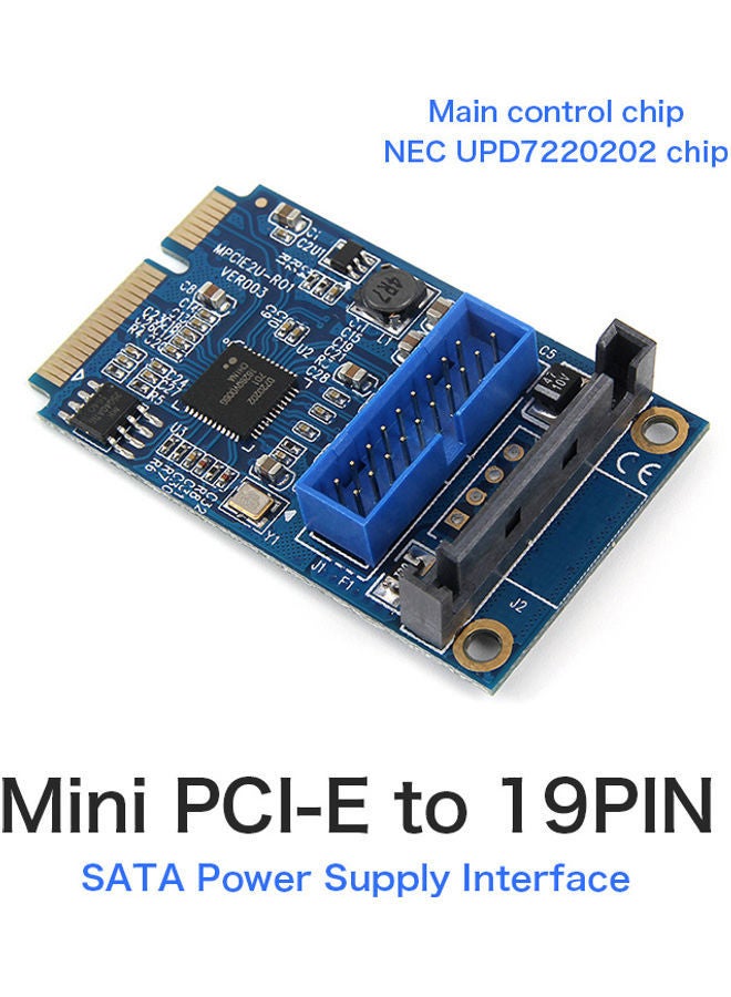 NIBEMINENT Mini PCI-E To USB3.0 Adapter Card Multicolour - Image 4