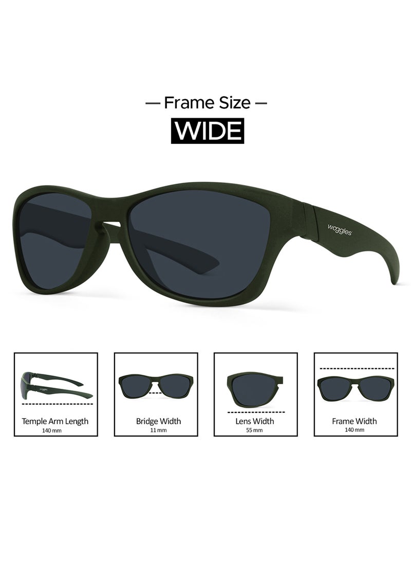 Woggles Stylish Polarized Sports Sunglasses|100% UV Protected - Image 5