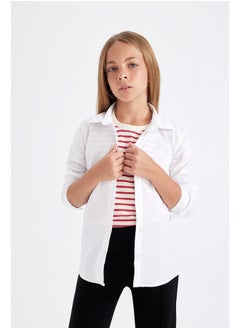 Girl Woven Slim Fit Long Sleeve Shirt - pzsku/ZB951CE517088B9338B59Z/45/_/1723976281/10f35d99-6d13-4b1e-9661-1fc9fa5436ae