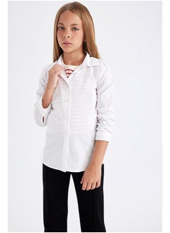 Girl Woven Slim Fit Long Sleeve Shirt - pzsku/ZB951CE517088B9338B59Z/45/_/1723976282/c506552f-22b3-4db4-b207-a7e9046136ec