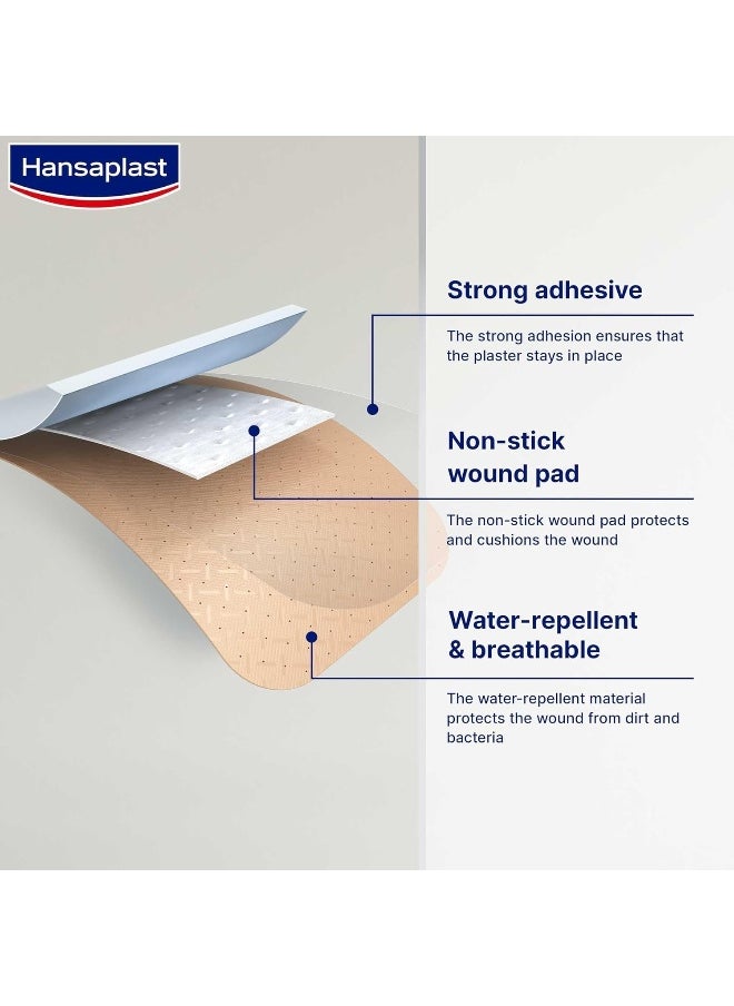 Hansaplast Hansaplast Marvel Avengers Kids Plasters, Soft and Breathable Colorful Strips, Water-Resistant and Strong Adhesive Plaster, Painless Removal and Gentle on the Young Skin, 20 Strips  - Image 4