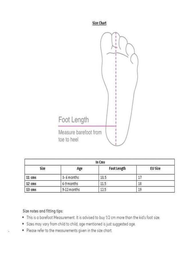 Coco Candy Unisex Kids Fur & Pom Pom New Born Infant Baby Shoes in Navy Blue Velvet - Navy Blue, 9 Months to 12 Months - Image 5
