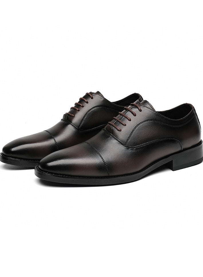 Warrior Versatile Retro Casual Leather Shoes  - Image 1