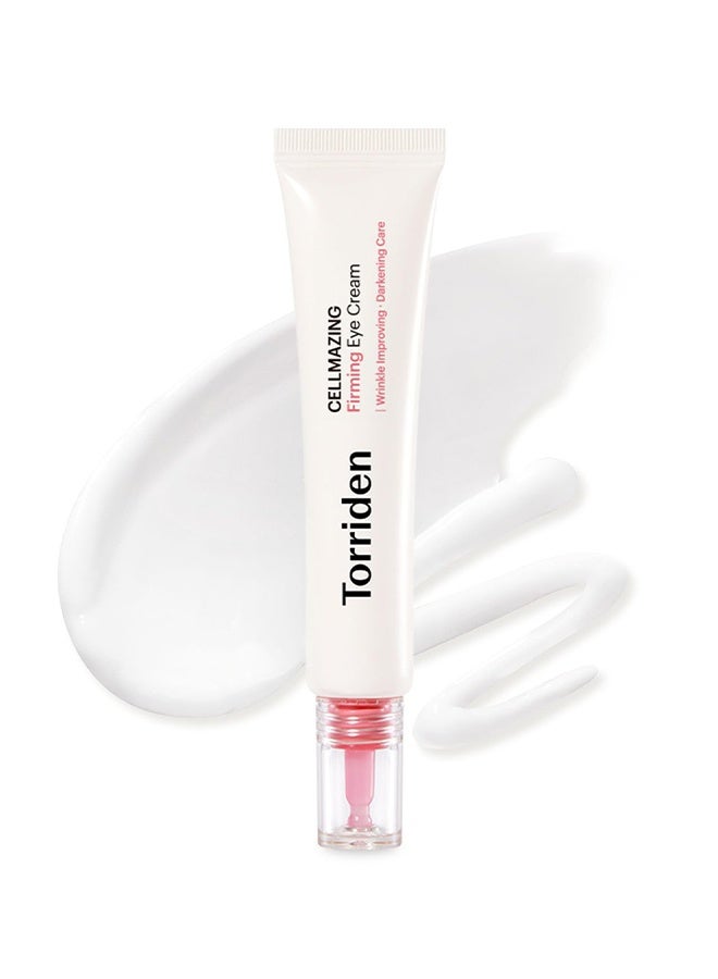 Torriden Cellmazing Firming Eye Cream 30ml, Anti Wrinkle, Darkening and Dark Circles Care, Collagen Firming Eye Cream - Image 1