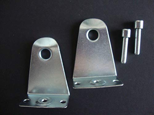 Delta Blinds Supply 2" Horizontal Blinds Metal Hold Down Brackets (2) - Image 1