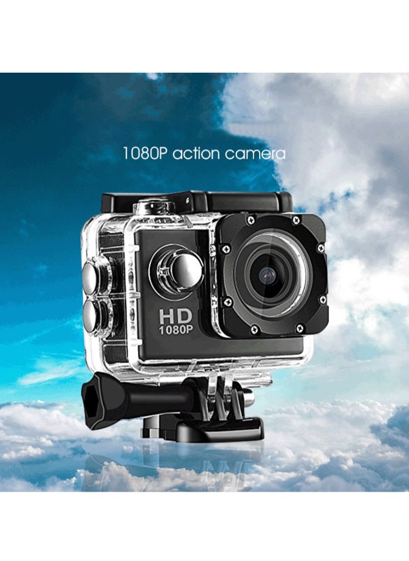 Gasin SJ4000 Basic 1080P Action Camera with Waterproof Case – No Zoom, No Memory Card  - Image 1
