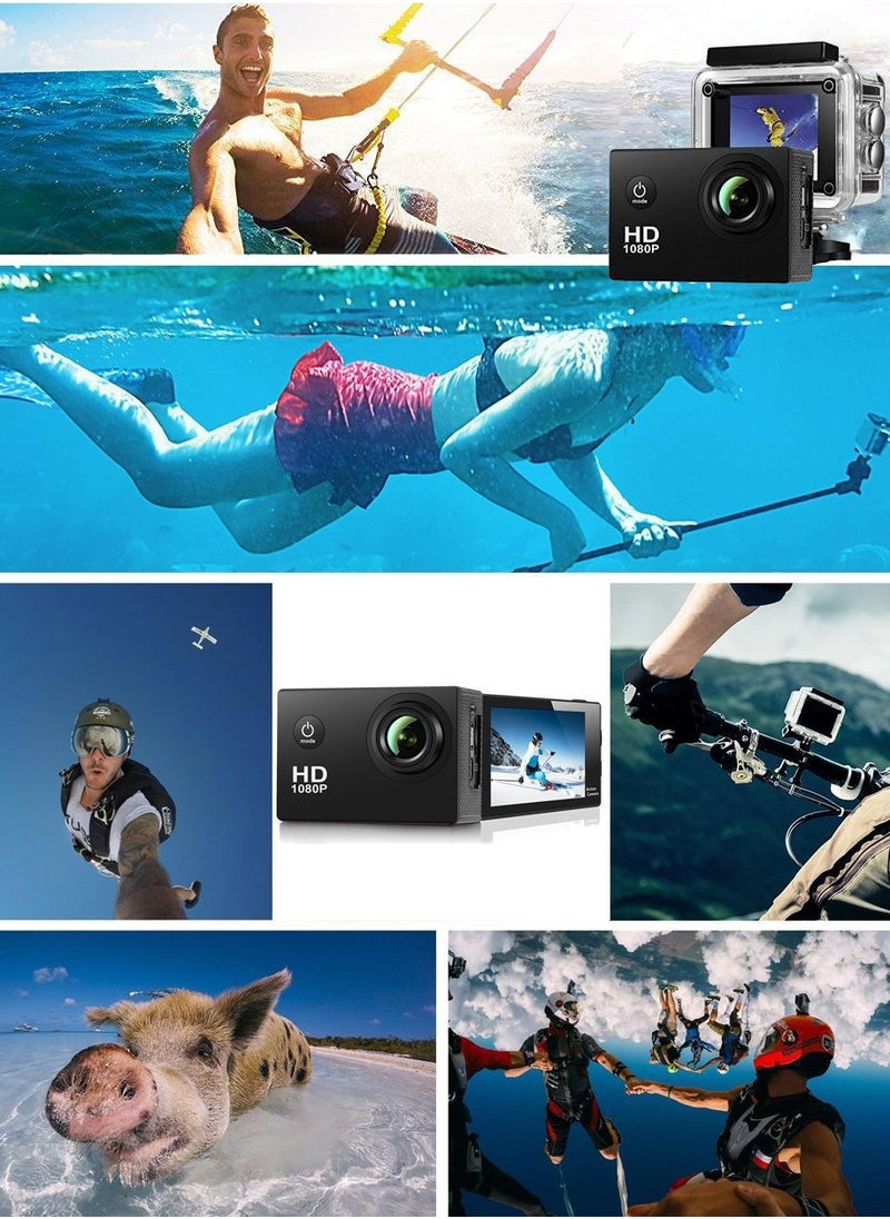 Gasin SJ4000 Basic 1080P Action Camera with Waterproof Case – No Zoom, No Memory Card  - Image 4