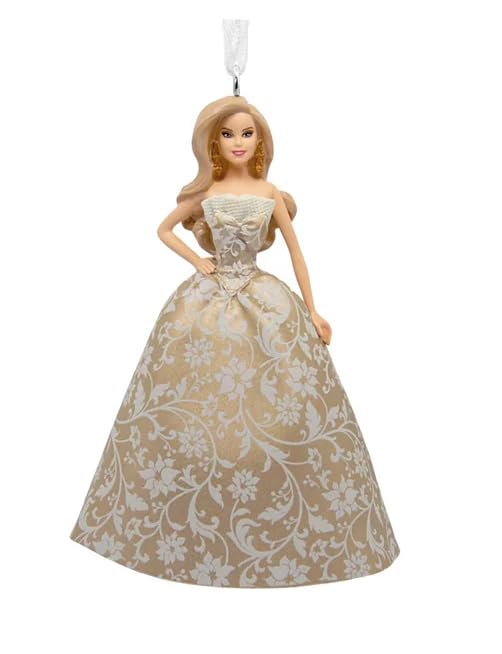 Hallmark Mattel Holiday Barbie Christmas Ornament, Gifts for Barbie Fans - Image 4