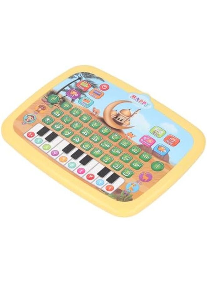 Pssopp Intelligent Arabic Learning Machine Interactive Toy With 28 Alphabet Words 10 Learning Books Yellow - Image 5