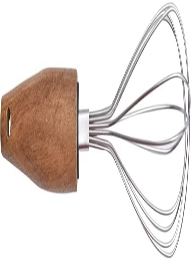 AKDC Natural Life Stainless Steel Whisk With Acacia Wood Handle, Ac-Ka0063 - Image 1