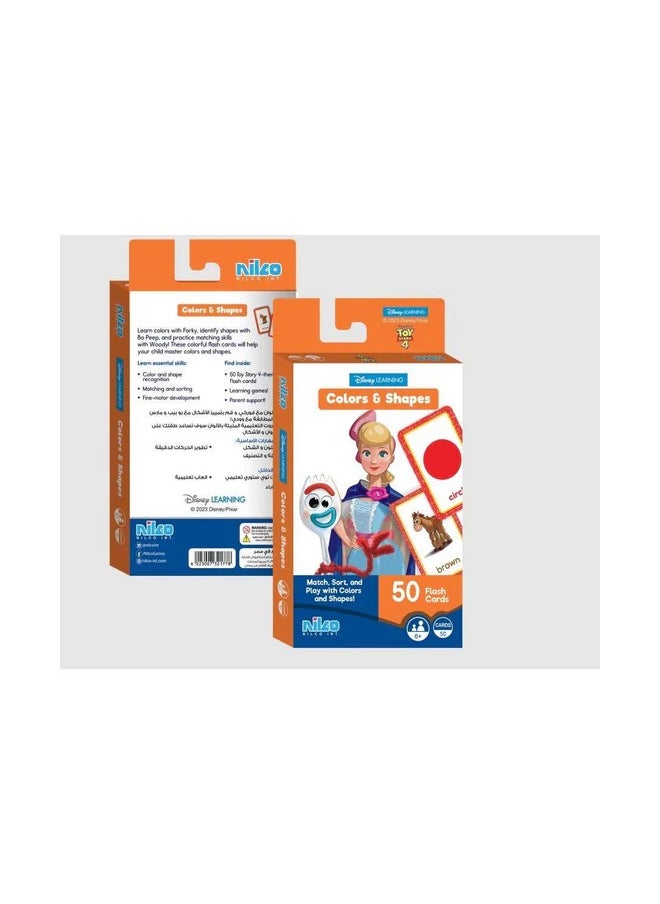 Nilco Learning Flash Cards – Colors And Shapes 