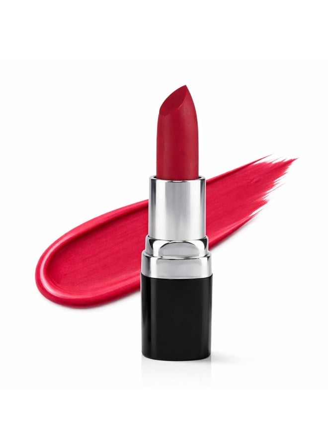 Barva Natural & Moisturising Lipstick 4.3g (Elegant Red 612) | With Pure Ghee & Kokum Butter | Creamy Hydrating Finish | Mineral Colour | Long Lasting Red Lipstick - Image 1