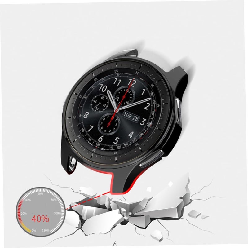 For Gear Smartwatch Guard Transparent TPU Shock Resistant Case With Scratch Soft Film - Image 3