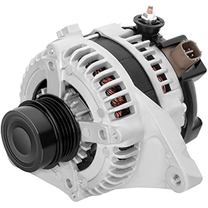 ASAPE High Output 100AMP 12V 11516 Alternator Compatible for 2010 for Toyota Camry 2.5L 2011 for Toyota Camry 2.5L Replace OE#AL3367X 104210-2650 27060-0V060-84 27060-0V060 - Image 1