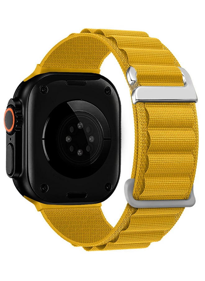 Generic Alpine Loop Band For Apple Watch Band 49mm/45mm/44mm/42mm Nylon Woven Sport Strap Compatible with iWatch Series Ultra2/Ultra/8/7/SE/6/5/4/3/2/1 Adjustable Strap  - Image 1
