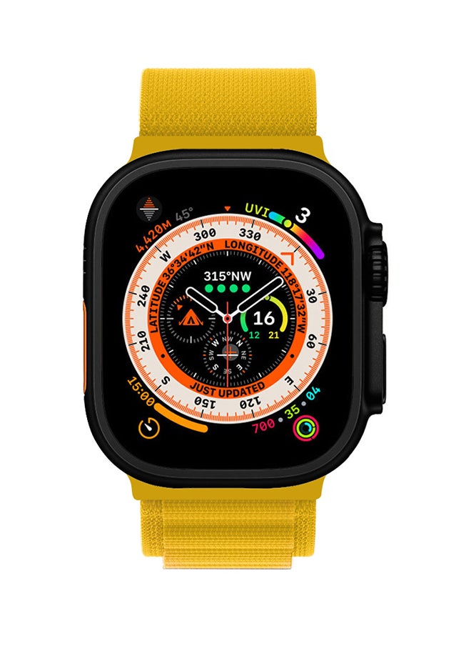 Generic Alpine Loop Band For Apple Watch Band 49mm/45mm/44mm/42mm Nylon Woven Sport Strap Compatible with iWatch Series Ultra2/Ultra/8/7/SE/6/5/4/3/2/1 Adjustable Strap  - Image 3