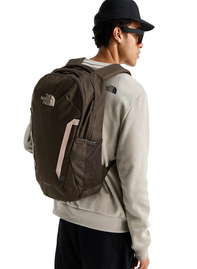The North Face Vault Everyday Laptop Backpack, Dk Chestnut/Garnet, OSFA - Image 5