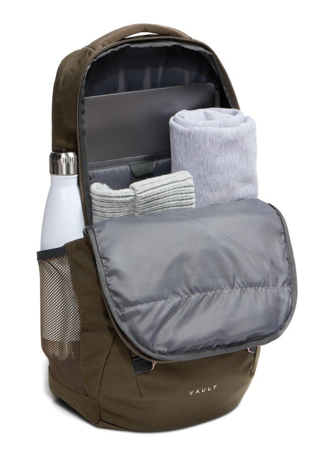 The North Face Vault Everyday Laptop Backpack, Dk Chestnut/Garnet, OSFA - Image 4