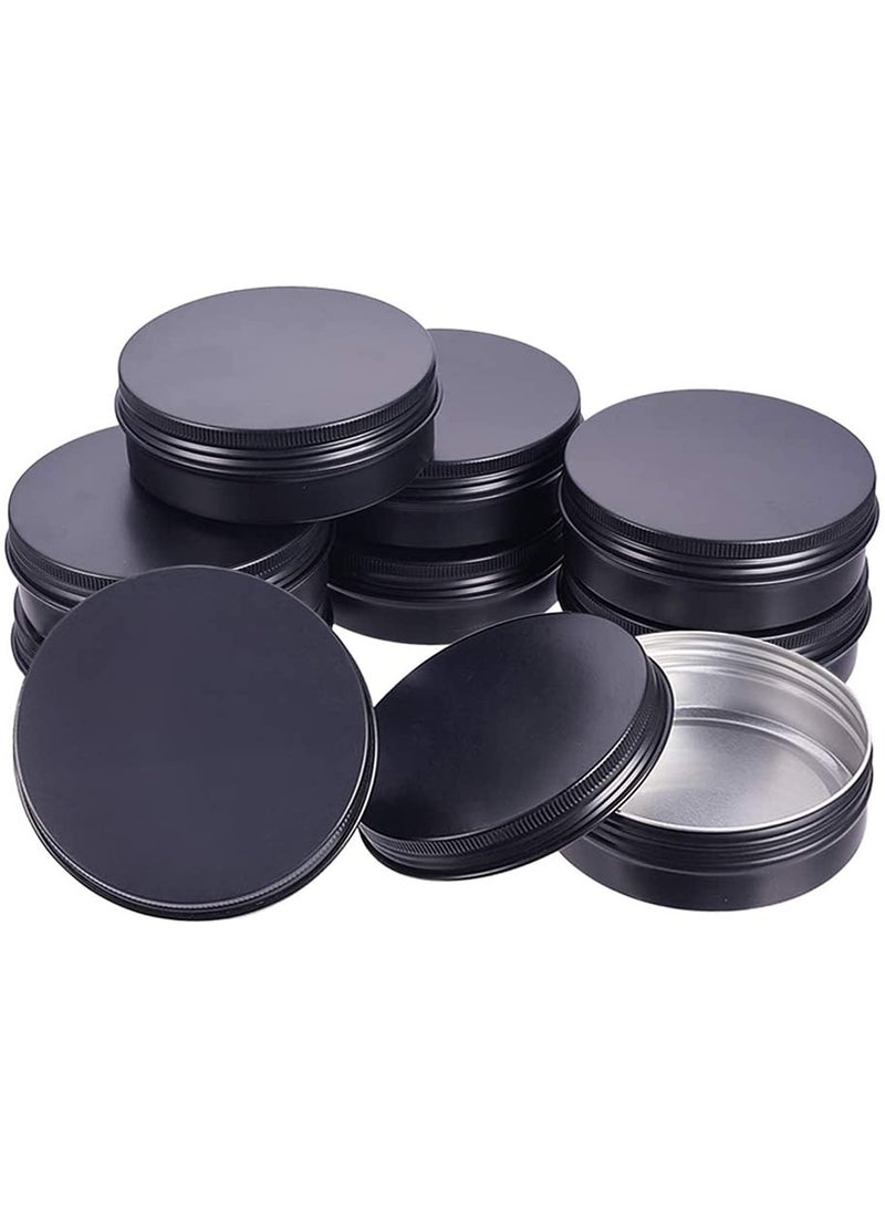 SYOSI 12 Pack Round Lip Balm Tin Cans - Image 1