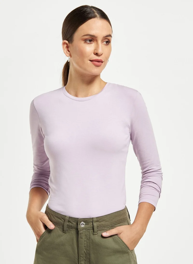 Splash Round Neck T-Shirt