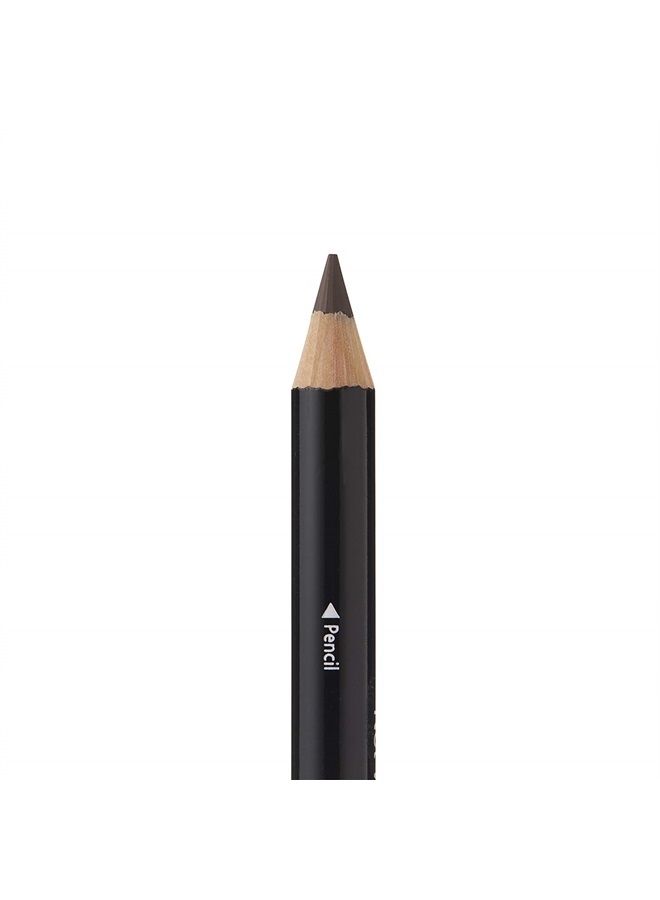 Arches & Halos Precision Brow Shaping Pencil - Dual Ended Wood Pencil - Buildable, Pigmented, Precise Brow Color - Vegan and Cruelty Free Makeup - Neutral Brown, 0.07 oz - Image 2
