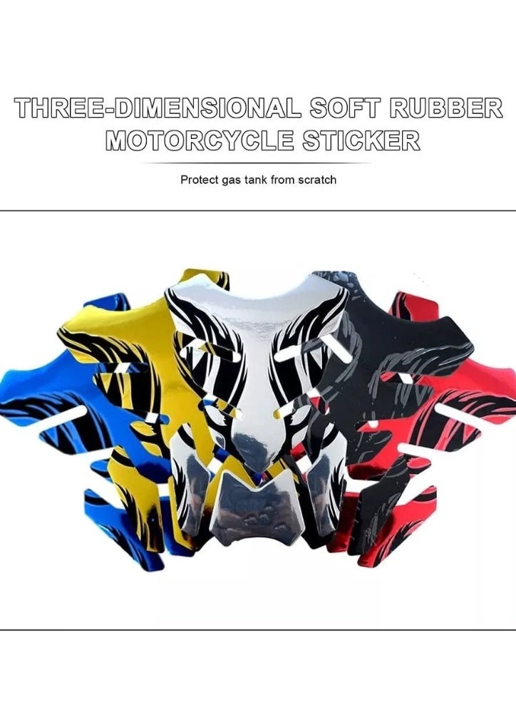 MEDOOSI - 3D Motorcycle Fuel Decal Pad Protector Cover Sticker - Image 1