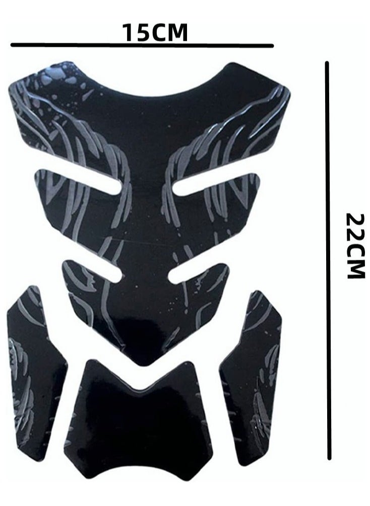 MEDOOSI - 3D Motorcycle Fuel Decal Pad Protector Cover Sticker - Image 1