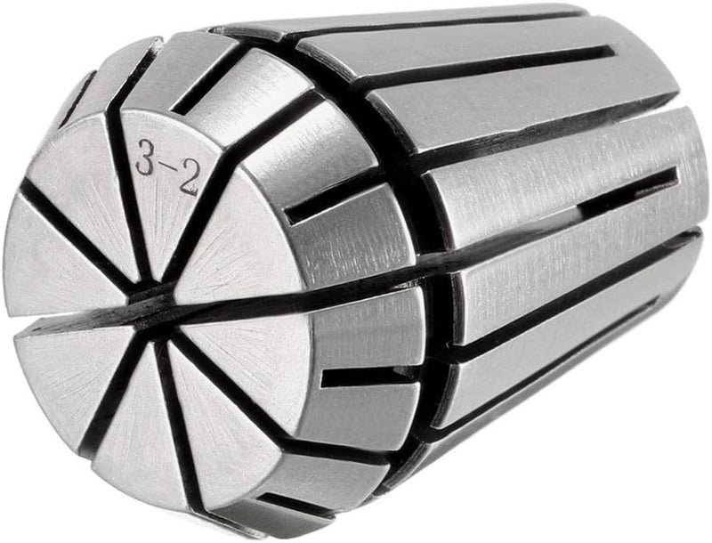MECRAAF ® ER25 كوليت نابض عالي الدقة لعمل CNC وأدوات النقش وآلات الطحن والمخرطة (عبوة من 1) (ER 25، 3-2 مم) - Image 1