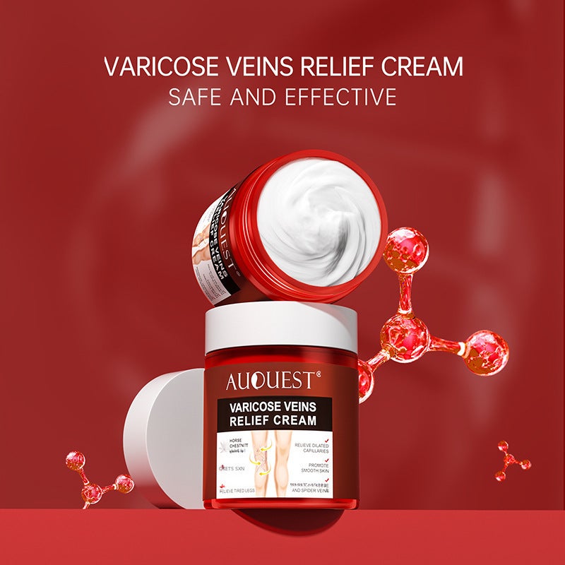 Leg Vein Gel 80G Effective Pain Relief - Blood Vessel Protrusion Treatment Certified Quality for Healthcare Professionals and Individuals With Leg Vein Discomfort - Image 2