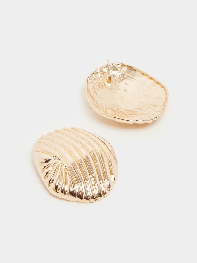 Styli Styli Textured Dangle Earrings  - Image 3