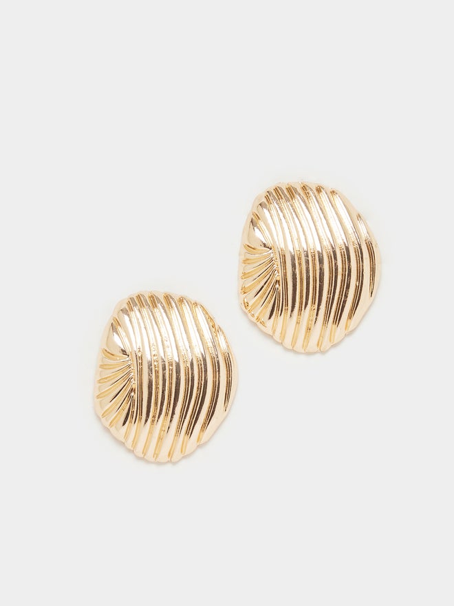 Styli Styli Textured Dangle Earrings  - Image 1