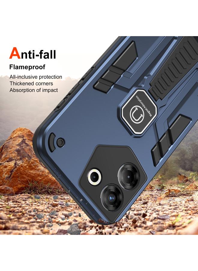 erorex Case For Tecno Camon 20 Pro 5G 2 in 1 Shockproof Holder Phone Case - Image 3
