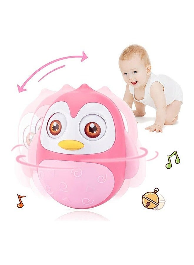 RollsTimi  Baby Tumbler Toy,Penguin Swaying Baby 6-12 Months Old Early Education Educational Children - Image 1