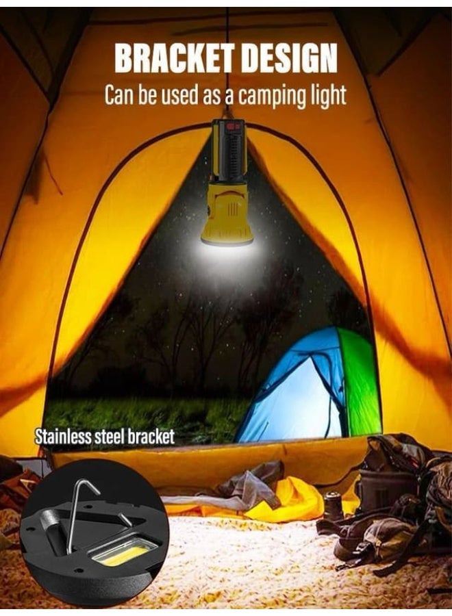 3200 Lumens Outdoor LED Floodlight with Built-in 4500mAh Power Bank - Image 2