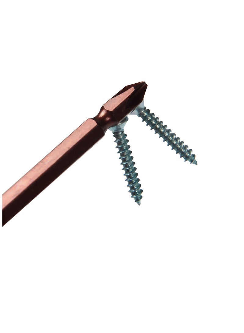 KSEIBI Double Ended Screwdriver Bit - High-Quality Steel, Magnetic Tip, Versatile & Durable for Various Screwdriving Applications  - Image 4