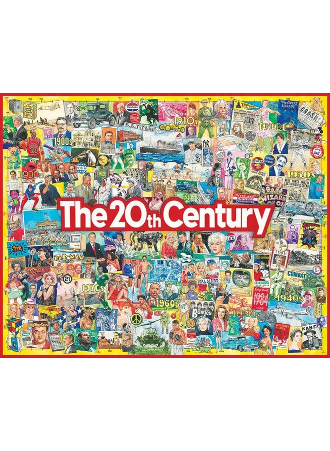 WHITE MOUNTAIN Puzzles 20Th Century, 1000 Piece Jigsaw Puzzle - Image 1