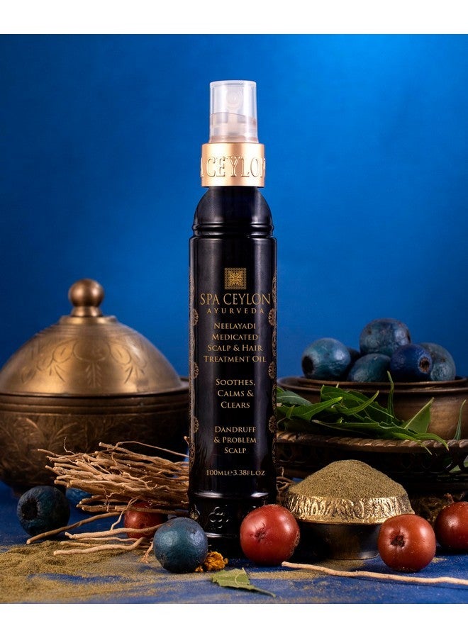 سبا سيلون زيت نيليادي العلاجي لفروة الرأس والشعر من سبا سيلون | لعلاج قشرة الرأس ومشاكل فروة الرأس | مكونات أيورفيدية - Image 2