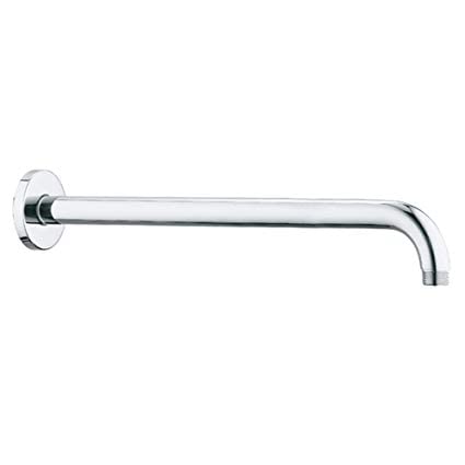 Aquieen Aquieen Premium Brass Heavy Shower Arm for Overhead Shower Round 18 - Image 2