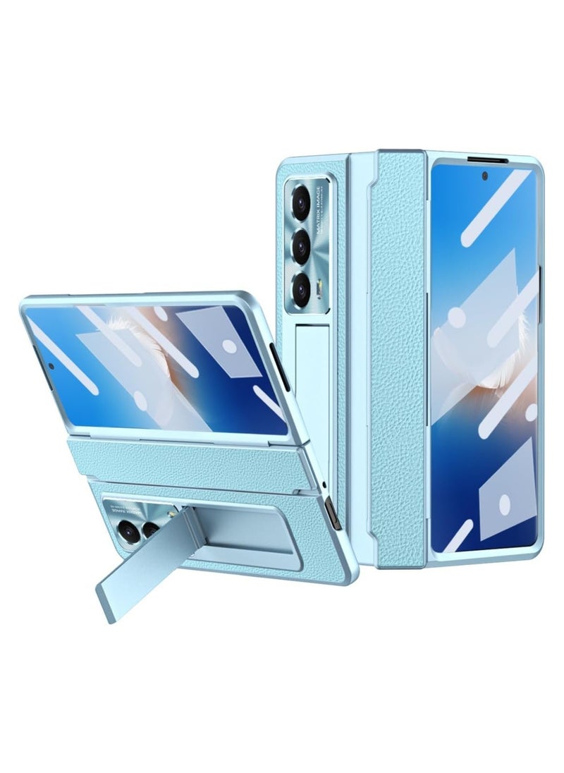 General Cell Phone Flip Case Cover Compatible with Honor Magic VS2 Case [Hidden Kickstand] [Wireless Charging][Screen Protector] Rugged Shockproof 360 Full Protective Phone Cover+Kickstand  - Image 1