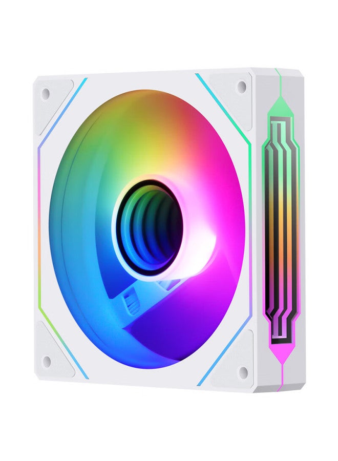 Segotep Ningjing 12 White Argb Prism Case Cooling Fan - Image 2
