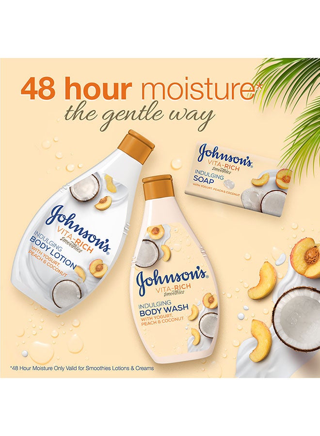 Johnson's Body Wash - Vita-Rich, Smoothies, Indulging, Yogurt, Peach & Coconut, 250ml - Image 5