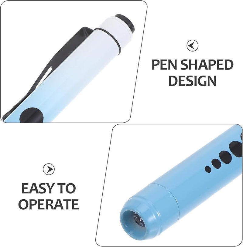 Aluminum Pen Light Portable LED Inspection Tool for Eyes Ears Pupils Nursing Supplies - Image 4