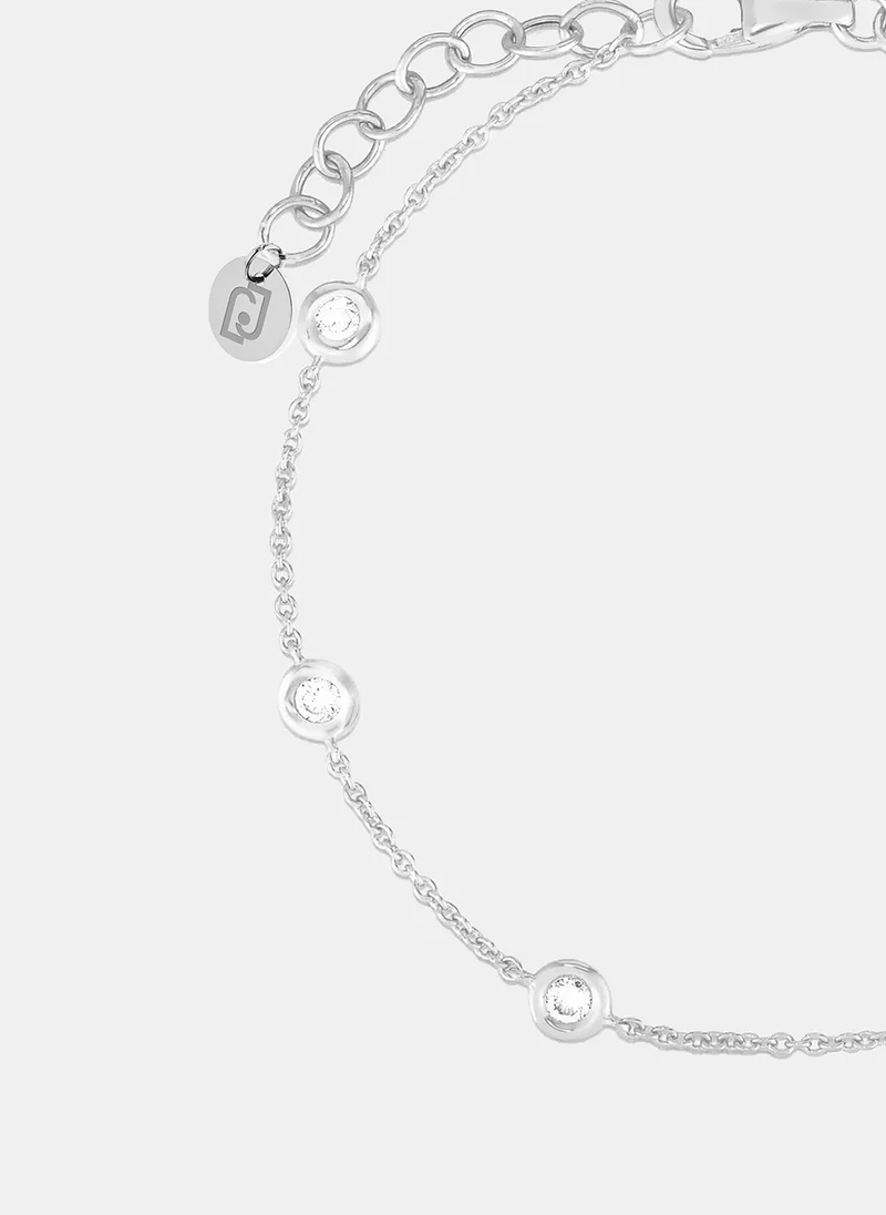 ليو جو سوار بعناصر مستديرة مرصعة بالكريستال