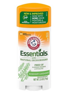 Arm & Hammer Essentials Fresh Rosemary Lavender Deodorant 71g  - Image 1