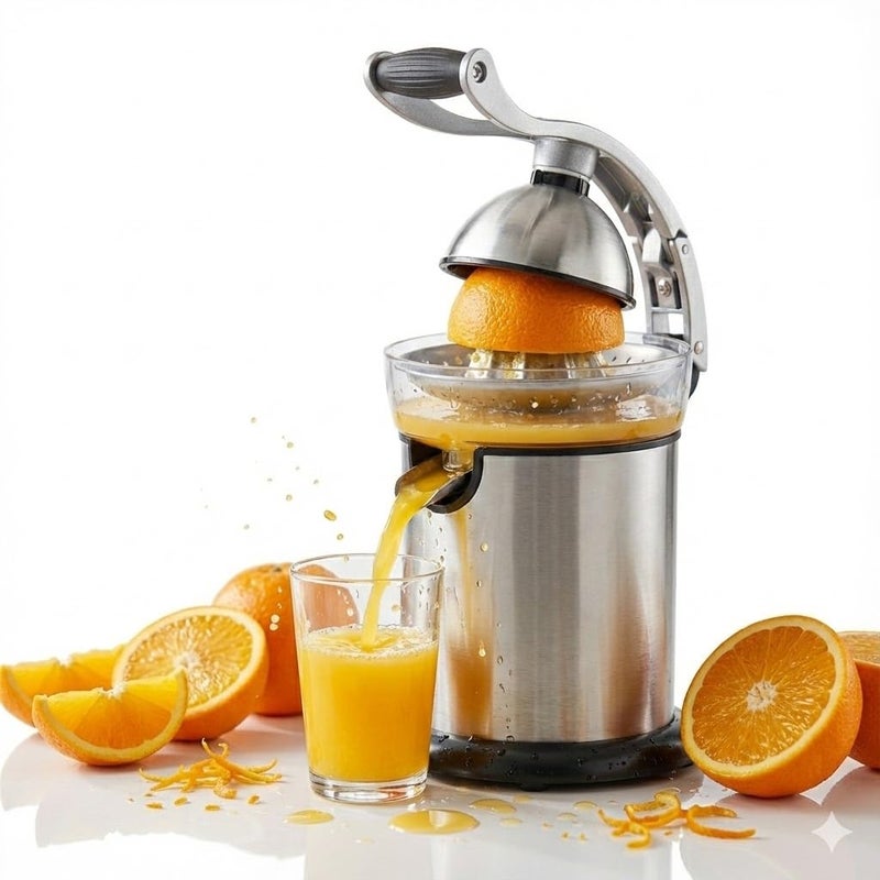 Stainless Steel Portable Electric Orange Juicer (130W) - Image 1